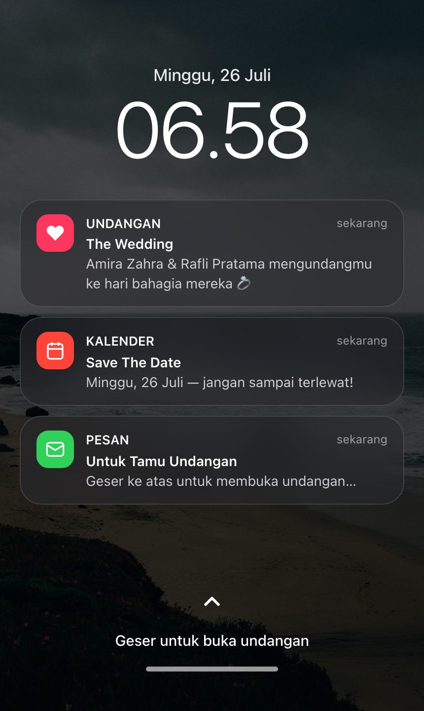 iOS Lock Screen