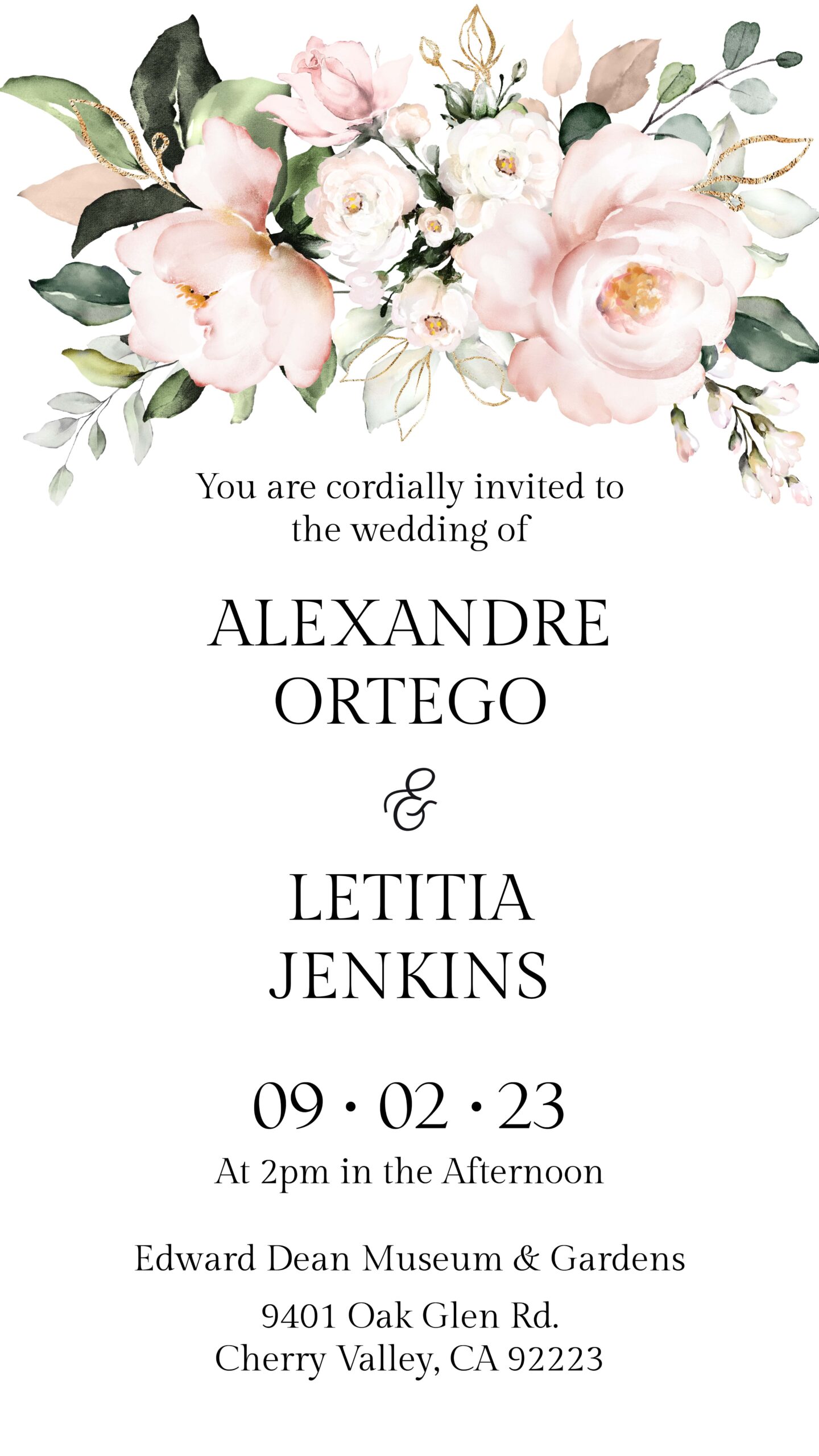 The wedding of Alexandre Ortego & Letitia Jenkins